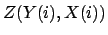 $ Z(Y(i),X(i))$
