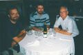 Peter Tom and Ken in St.Genis Restaurant May 1996.jpg