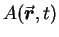 $A(\Vec{r},t)$